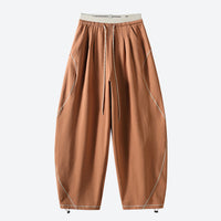 
                  
                    Women's lightweight knit cargo pants for outdoor - terracotta brown knit cargo pants, for warm-weather trekking
                  
                