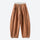 Women's lightweight knit cargo pants for outdoor - terracotta brown knit cargo pants, for warm-weather trekking