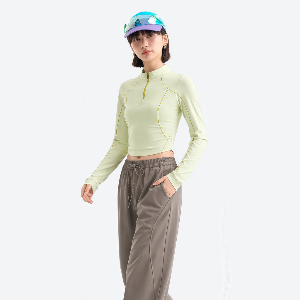 Vibe Women's Fitted Tee – Quick-Dry, Breathable, Wrinkle-Resistant