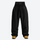 Men's breathable ski jacket with chest zip pockets - black snow pants, flat lay front view, for skiing and snowboarding