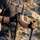 Trail gloves with touchscreen fingertips and grip palm - merino wool half finger hiking gloves, for hiking and trail walking