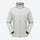 Men's breathable water-repellent softshell shell - light gray softshell jacket, for camping and outdoor wear