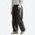 Unisex lightweight outdoor cargo pants - black pants with gray top, for trail and mountain walks