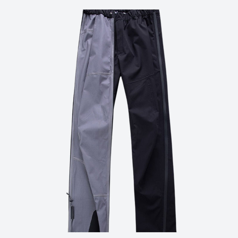 Men's waterproof hardshell hiking pants - black hardshell hiking pants, for cold-weather outdoor wear