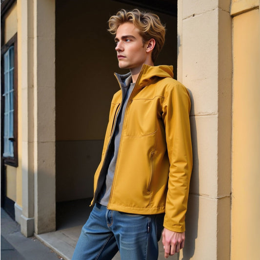 Shield Men's Softshell Jacket- waterproof & Windproof