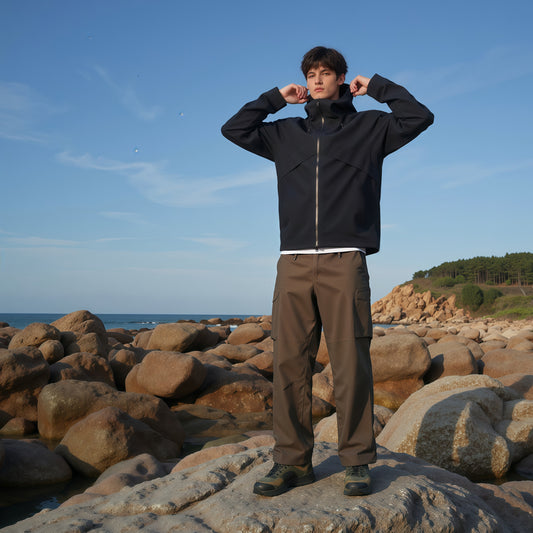 Blent Men's Merino Wool Waterproof & Insulated Softshell Jacket