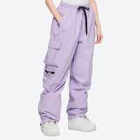 
                  
                    Women's waterproof 2L snow jacket and pants - lavender snow pants, for resort and street wear
                  
                