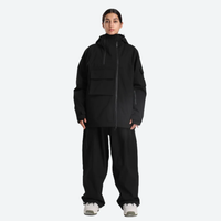 
                  
                    Women's colorblock ski pullover set - black jacket with black pants, for powder days and winter commute
                  
                