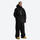 Men's breathable ski jacket with chest zip pockets - black jacket with black pants, for powder days and winter commute