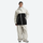 Women's waterproof 2L snow jacket and pants - cream and black colorblock jacket with cream pants, for skiing and snowboarding