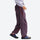 Unisex waterproof softshell cargo hiking pants - purple snow pants with lavender top, for outdoor spring and autumn wear