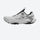 Trail shoes with 125mm wide forefoot and Boa fit - white Boa trail shoes with wide forefoot, for long-distance trail races