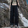 Women's zip-off convertible hiking pants - black zip-off hiking pants with olive top, for warm-weather trekking
