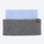Warm wool knit beanie for winter sports - gray and light blue wool headband, for winter mountain trips