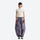 Lightweight water-repellent hiking pants with pockets - mauve purple quick-dry hiking pants with white tee