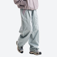 
                  
                    Unisex quick-dry water-repellent hiking pants - light blue quick-dry hiking pants with white tee
                  
                