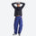 Lightweight water-repellent hiking pants with pockets - blue quick-dry hiking pants with black hoodie