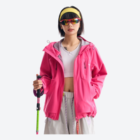 
                  
                    Unisex lightweight softshell rain jacket for outdoor - pink softshell jacket, for travel and daily commute
                  
                
