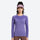 Lightweight moisture-wicking baselayer for outdoor - purple 3D channel quick-dry baselayer, for running and outdoor workouts