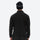 Breathable quick-dry fleece liner for layering - black fleece liner jacket on men with beanie, for travel and daily commute