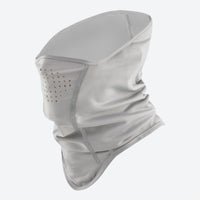 
                  
                    Cooling sun face mask gaiter with vent holes - light gray upf50 ice-silk face mask, for hiking and trail walking
                  
                