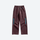 Breathable warm trail pants with soft fleece lining - plum fleece-lined hiking pants, for hiking and trail walking