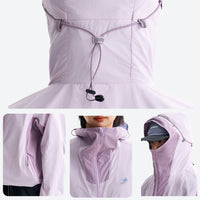 
                  
                    Lightweight water-repellent sun protection jacket - lavender sun jacket, for travel and city walks
                  
                