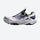 Wide-toe-box trail running shoes with dial buckle - white purple gradient Boa trail shoes with wide forefoot