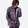 Compact ultralight down vest jacket series - purple ultralight down jacket on women, for hiking and trail walking