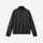 Soft boxy fleece sweater for cold days - black and navy boxfleece half-zip sweatshirt, for camping and outdoor weekends