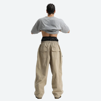 
                  
                    Breathable 3-layer ski pullover with balloon pants - tan snow pants, for powder days and winter commute
                  
                
