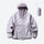 Water-repellent breathable sun jacket with hood - lavender sun jacket, for cycling and commuting