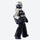 Kids colorblock snowboard jacket with snow pants - black white colorblock kids jacket with black pants, S with helmet