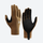 Merino wool full finger and half finger hiking gloves - merino wool hiking gloves pair, for trekking and mountaineering