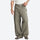 Lightweight quick-dry outdoor wear with tear-resistant fabric - gray wide-leg pants with white tee, for travel and city walks