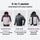Unisex skin-friendly hardshell jacket for all seasons - purple white jacket, for hiking and travel