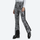 Women's slim fit waterproof stretchable ski pants - leopard print ski pants, for skiing and snowboarding