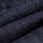 Unisex denim-look bib snow pants - navy denim, fabric texture close-up detail, for cold-weather winter sports