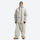 Men's waterproof 2L snow jacket and pants - cream jacket with cream pants, for skiing and snowboarding