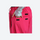Women's breathable ski jacket set - rose red snow pants, back pocket close-up with hand, for resort and street wear