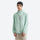 Featherlight sun jacket UPF100 with hood - mint featherlight sun jacket on men, for beach and summer trips