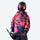 Kids waterproof 2L print snow anorak and pants - red splash print kids anorak, for snow play and winter commute
