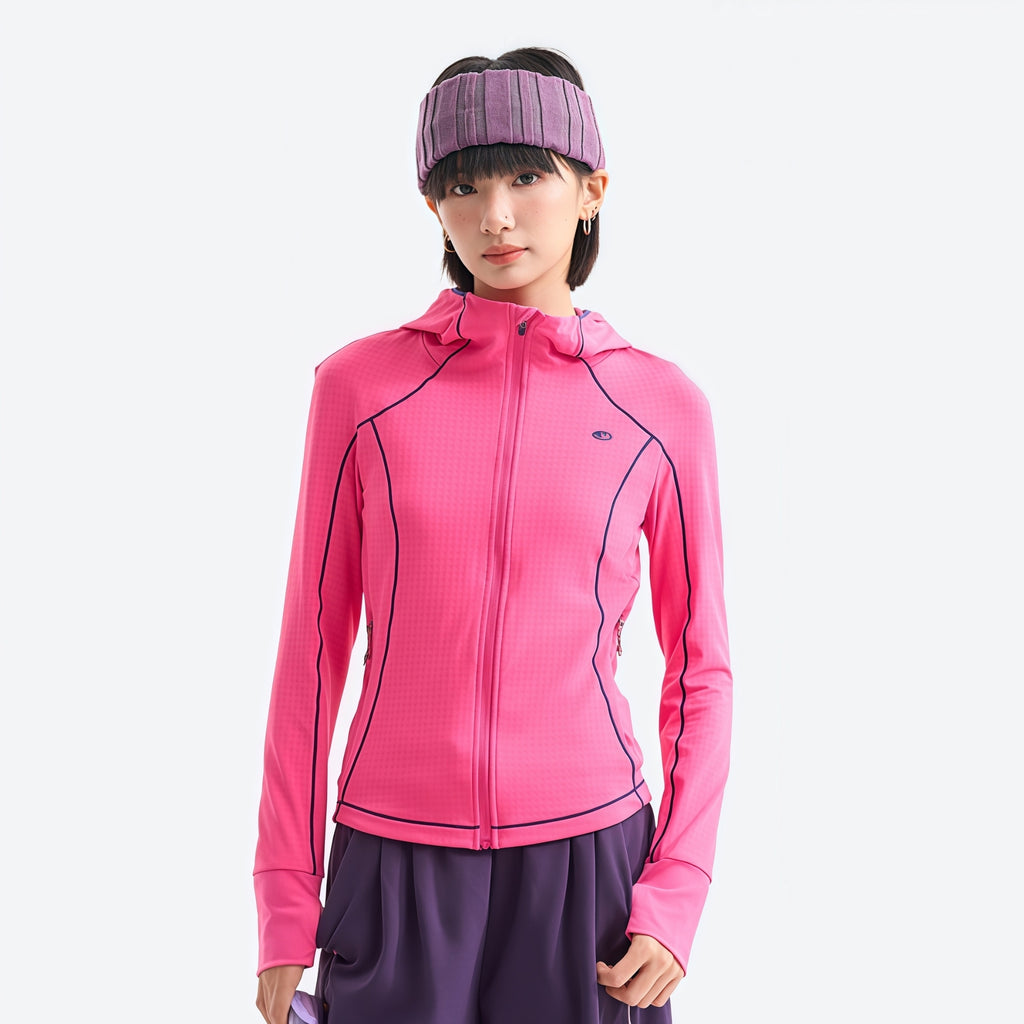 Aerie Women's Slim-Fit Sun Jacket - UPF50+, 7A Antibacterial