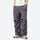 Sun-protection quick-dry convertible hiking pants - purple zip-off hiking pants with white tee