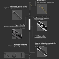 
                  
                    2-in-1 trekking pole with detachable flashlight - 2-in-1 trekking pole with flashlight, for trekking and mountaineering
                  
                