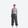 Women's breathable ski jacket set - lavender base layer top with light gray snow pants, for powder days and winter commute
