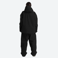 
                  
                    Women's waterproof 2L snow jacket and pants - black jacket with black pants, for powder days and winter commute
                  
                