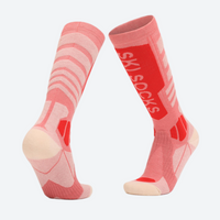 
                  
                    Compression merino wool ski socks 2.0 - merino ski socks with SKI SOCKS print, for cold-weather training
                  
                