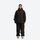 Women's 2-layer snowboard jacket and pants - coffee brown jacket with coffee pants, for skiing and snowboarding