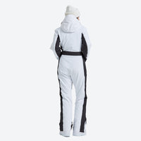 
                  
                    Women's breathable colorblock jumpsuit ski suit - white black one-piece snow suit, for skiing and snowboarding
                  
                